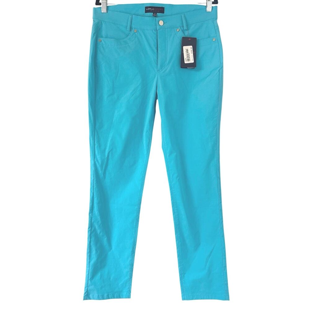 LOHLA SPORT NWT The Very Pant in Ocean Blue Womens Size 8